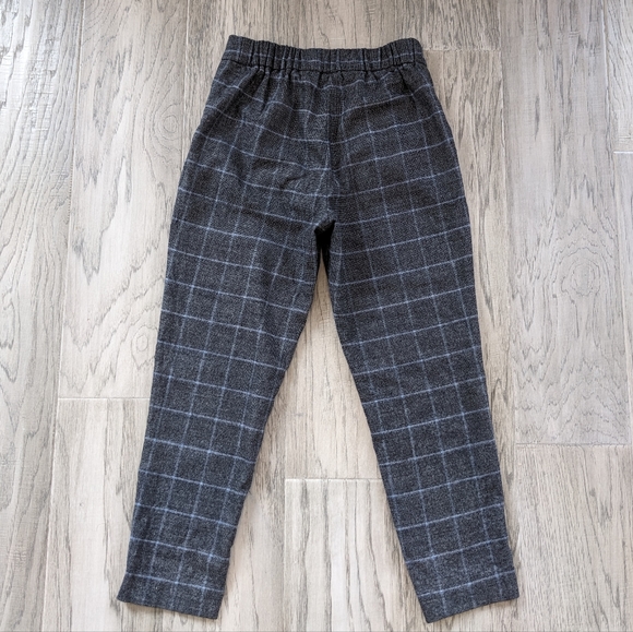 Babaton Atelier Plaid Wool Cashmere Blend Pant - Picture 4 of 8